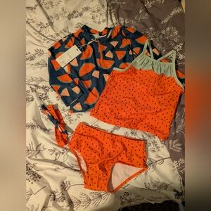 3/$20 [NWT] 4-piece Toddler Watermelon Swim Set